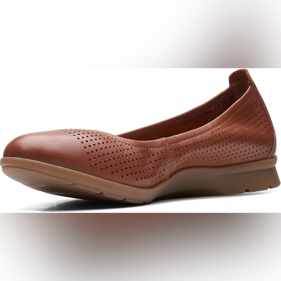 Clarks Women's Jenette Ease Ballet Flat Sz 10 - Picture 2 of 7
